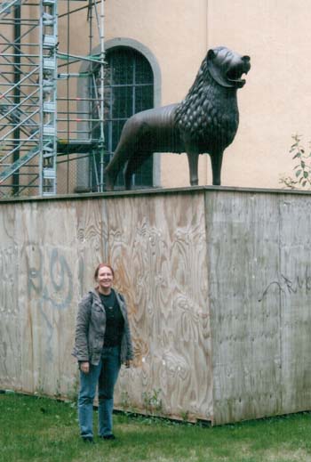 Braunschweiger Löwe in Weingarten